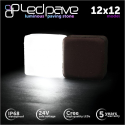 Świecąca Kostka Brukowa LedPave 24V 12x12 RGB+CCT-141591